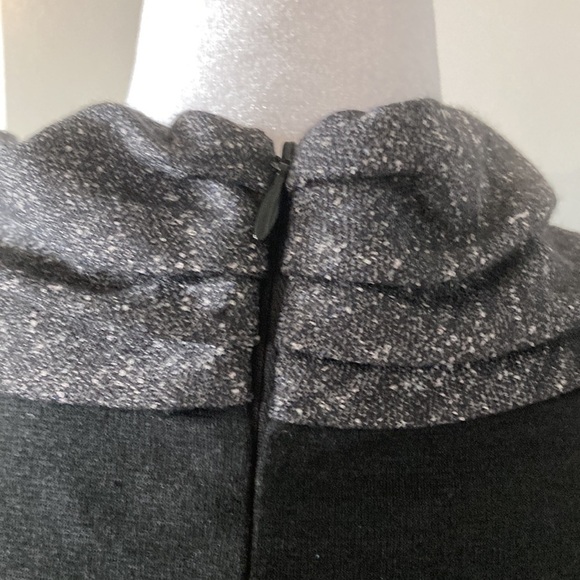 Saks Fifth Avenue BLACK Label 6 black gray bodycon dress - Picture 12 of 14